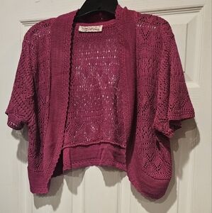 KNIT MINDED SHRUG/SWEATER